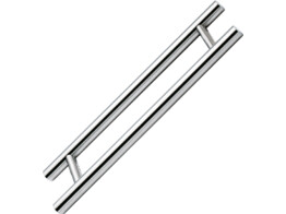 Paire de poignees 1200x1000x19 mm inox 304