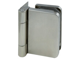 Charniere interieure inox coins arrondi en inox