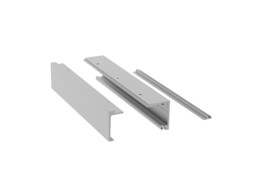 Fluido 110 fixation au mur/plafond sans panneaux fixes 3000 mm