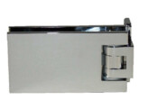 Charniere pour porte en verre 8-10 mm. Chrome mat.