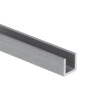 Aluminium U-profiel 30x20x30x2 mm L 5800 mm - glanzend verchroomd