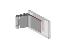 Binnendeurscharnier 8MK7 voor metalen kozijnen