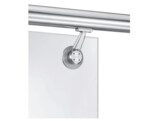 Bevestiging glas/handrail 90  - verzonken kop voor 10-10 5 mm glas