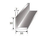Aluminium L-profiel 10x10x2mm L 3000 mm