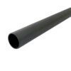 Tube O 19 mm inox 1500 mm noir mat laque RAL 9005