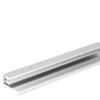 Profil en aluminium 2000 mm pour fermeture magnetique a 90 - noir mat RAL 9005