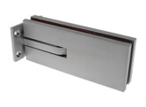 Charniere laterale 1022 pour epaisseur de verre 10-12 mm - blanc mat laque RAL 9