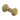 Paire de boutons 60 mm O bois