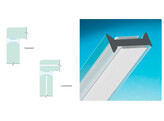 G2G Polycarbonaat L-profiel voor glas 12-12 8 mm L 3000 mm transparant