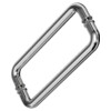 Paire de poignees 300x25 mm chrome brillant