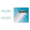 G2G Polycarbonaat I-profiel voor glas 10-10 8 mm L 3000 mm transparant