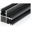 Profil L 90    joints pour epaisseur de verre 11 mm L 3000 mm noir anodise