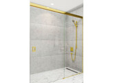 Systeme de douche coulissant TERNO CLEAR en niche 2000 mm