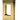 Poignee 120x70 mm pour porte coulissante - dore brillant