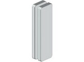 Petite poignee adhesive pour porte coulissante naturel anodise 20  