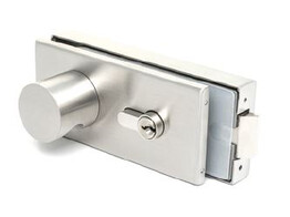 Serrure ELECTRIQUE - modele rectangulaire - trou de cylindre