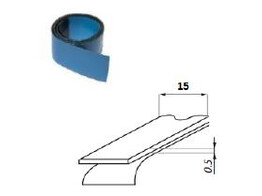 Ruban adhesif 0 5 x 15 mm. Longueur 3000mm.