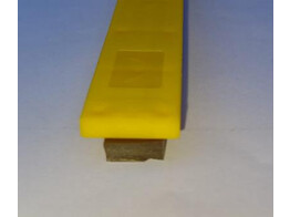 Montageset PK25X25 - 4 x steunblokje  4 x rasterblokje  geel 