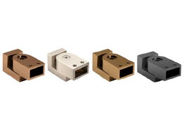 Stabilisateur rectangulaire 20x10 raccord tube-mur reglable