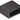 Stabilisatie 20x10 mm muur/plafondaansluiting 90  RAL 9005 mat zwart
