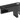 Stabilisateur rectangulaire 20x10 raccord tube-verre reglable avec trou - noir m