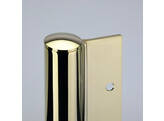 Hydraulisch scharnier Biloba EVO 0-180  RECHTS muur/glas glanzend verguld