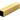 Profil de stabilisation AOSTA tube carre 15x15 mm L 1.000 mm - or brosse