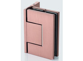FINITURE Charniere de douche B-751 avec ailette decalee - gunmetal brosse