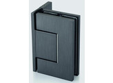 FINITURE Charniere de douche B-751 avec ailette decalee - gunmetal brosse