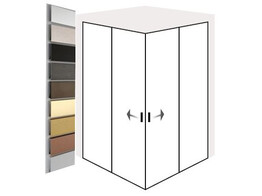 Systeme de douche coulissant BX-5000K en angle 1000x1000
