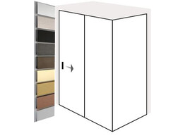 Systeme de douche coulissant BX-5000K en L 1500 mm