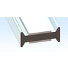 I-profiel voor glas 10-10 8 mm L 3000 mm copolyester