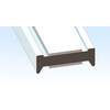 T-profiel voor glas 10-10 8 mm L 3000 mm copolyester
