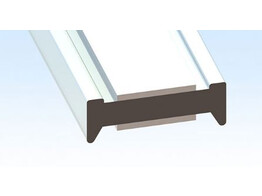 Profil T pour verre 10-10 8 mm L 3000 mm