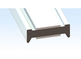 T-profiel voor glas 10-10 8 mm L 3000 mm copolyester