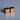 Dubbele deurknop SQUARE 25x25 mm met inkeping - geborsteld brons