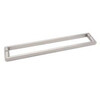 Paire de poignees LUCCA 525x20x10 inox 304