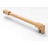 Barre de renfort a section carree 1200 mm  verre/mur