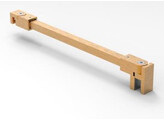 Barre de renfort a section carree 1200 mm  verre/mur