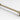 Barre de renfort a section carree 1200 mm  verre/mur bronze brosse