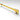 Barre de renfort a section carree 1200 mm  verre/mur - dore mat