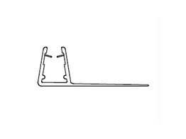Profil d etancheite 8PT8-26 pour verre 6-8 mm