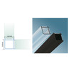 G2G Profil d angle carre en polycarbonate pour verre 12-12 8 mm L 3000 mm