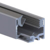 Profil P20E pour la fixation de verre 8-13 52 mm  5800 mm noir anodise
